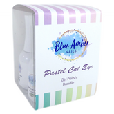 Pastel Cats Eye Set of 4 Colors - Blue Amber 15ml Each